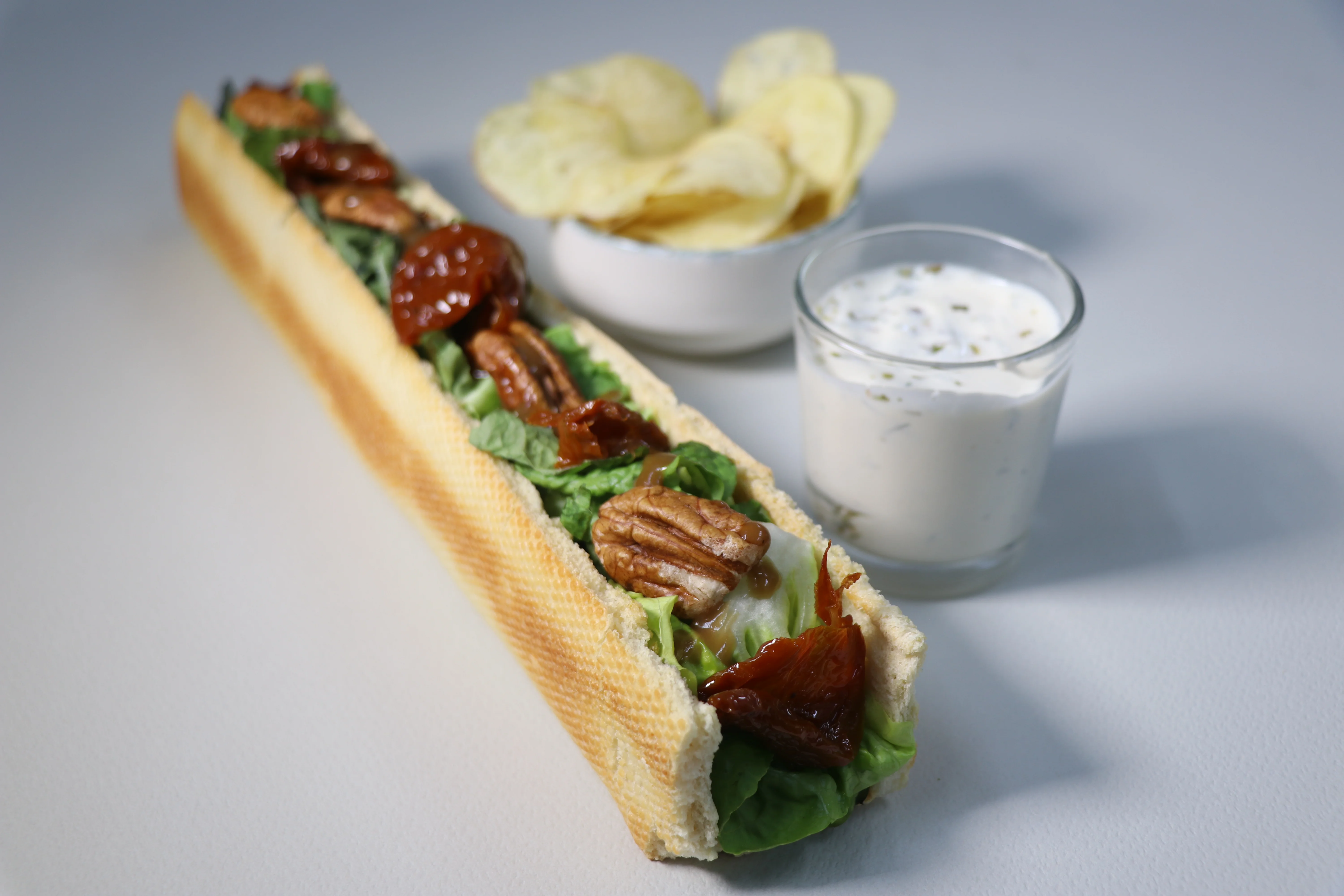 Miette's Jambon de Paris flûte baguette with premium French ham and artisan ingredients